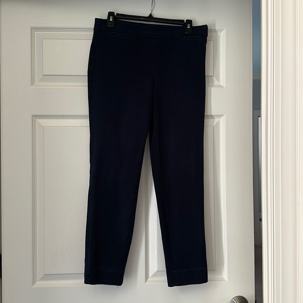 Talbots navy Chatham slack